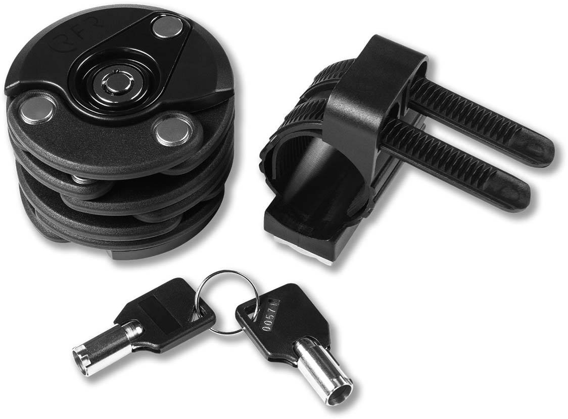 RFR Cerradura abatible "Circle" PRO negro`n brillante